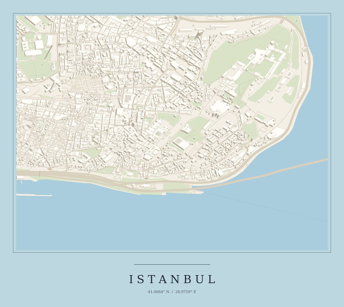 UEdizaslan's tweet photo. 🗺️ Umap just got a big update

New in this release:
⚡ Neon style — glowing night-city streets
🏙️ Papercraft — real 2.5D buildings extruded from OSM height data
🖼️ --poster mode + --2k/--4k/--8k export
📄 SVG/PDF for infinite-zoom, print-ready maps

pip install umap-osm
umap Istanbul --neon --poster

https://t.co/nlJo8DGBs4