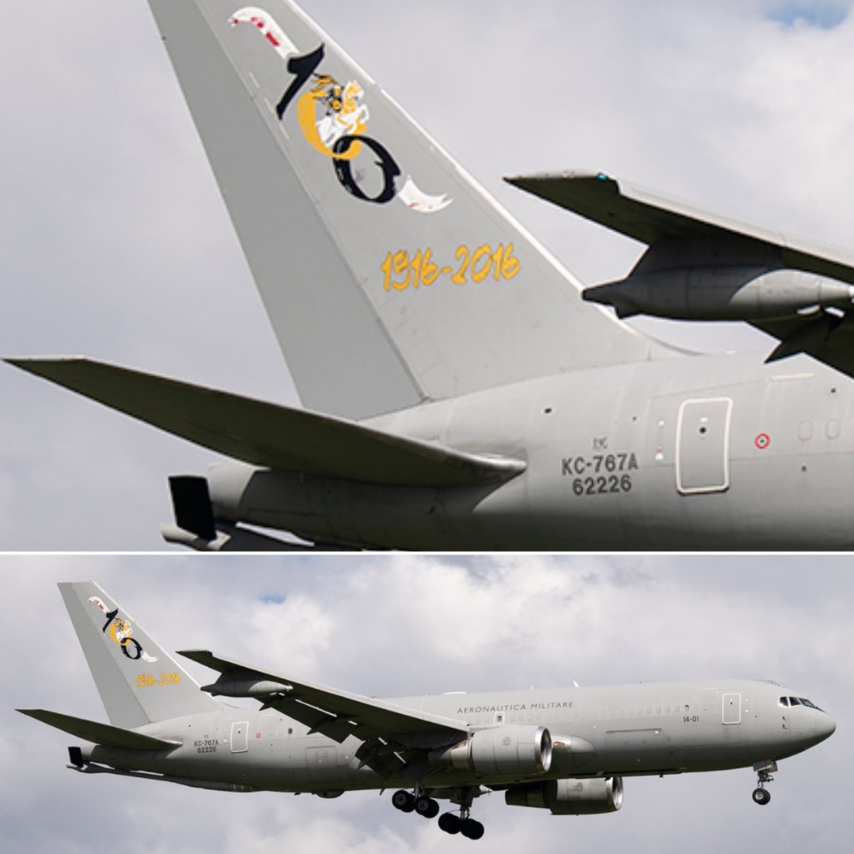 LebanonJets's tweet photo. 26th #Italy AirForce KC767 of the year, same as last week #MM62226 #33FE7A into Beirut from Pomezia as #IAM1426 new tally of contributing #UNIFIL troops out July1 has italy down by 6 to 740 https://t.co/BAkFWM3hvl