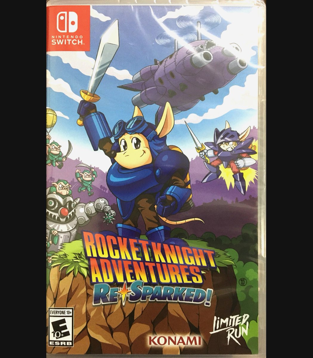 再掲載：Switch 北米版 海外タイトル：Rocket Knight Adventures: Re