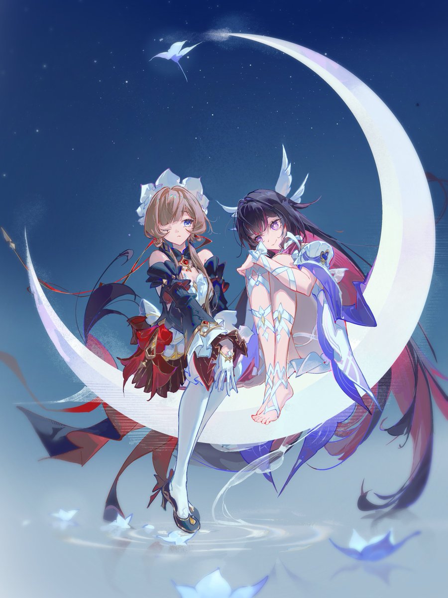 Furioso2201's tweet photo. #Genshin #Columbina #sandrone https://t.co/Fxj5LTXT11