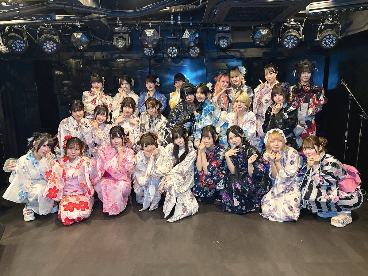浴衣チェキ会はじまってます‼️‼️‼️🎐