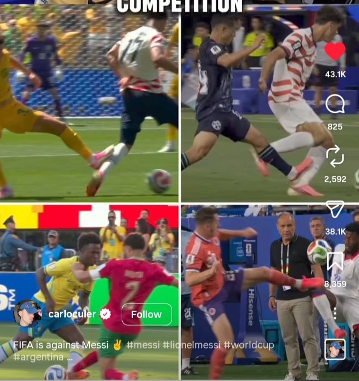 Donnald_Chandaz's tweet photo. @Shadaya_Knight Bro all these scenarios you remained quiet 🤐 until it's messi. This messi incident haven't made Spain to eliminate portugal 😜 https://t.co/FhvL0wUdQk