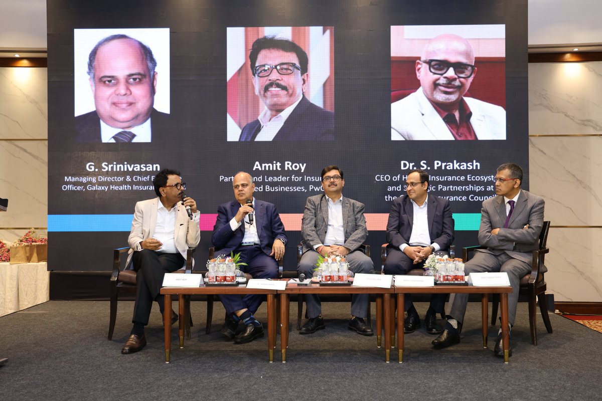 PwC_IN's tweet photo. We launched our latest paper on reimagining General Insurance with AI at the India Insurance Summit 2026. It explores how data and AI are transforming general insurance—from underwriting and claims to customer experience and risk management. Know more: https://t.co/SUKnXwtK0i https://t.co/5UVnOSs5YH
