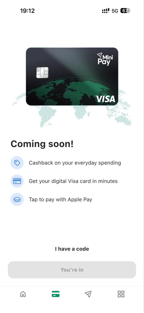 LSP65603972's tweet photo. @Celo @CeloDevs @minipay Already in the waiting list https://t.co/WLqHtFYjLV