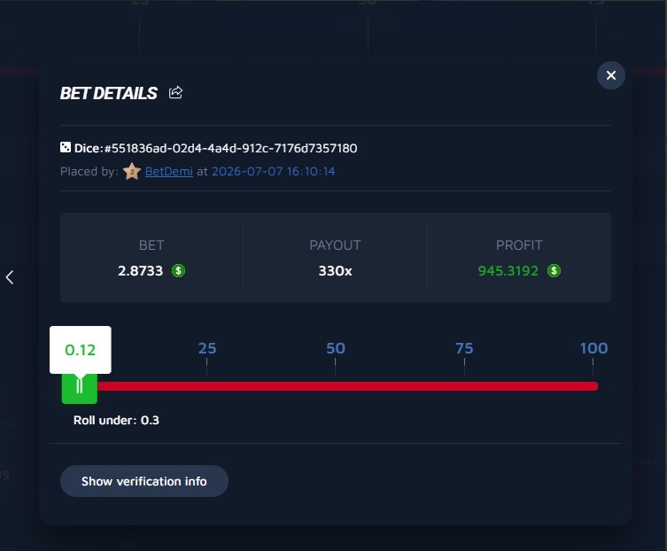 Mr_Demi92's tweet photo. 🔥 Hit a 330x win on Dice! 🎉
 Pocketed $945 in profit — pure adrenaline rush! 😎
 Big thanks to @wolfdotbet for the incredible platform!  #DiceWin #CryptoWins

💎
💚 $5 Giveaway 💚

⭐️ Chat with "thankyou" ⭐️

🐺 https://t.co/uftdUz4Kma https://t.co/Dg9z97DdSZ
