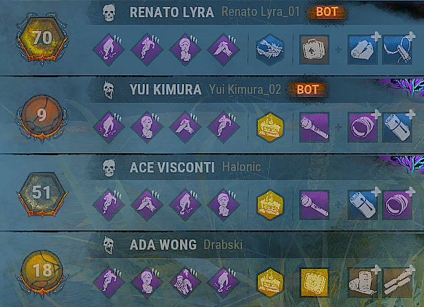 LowkeyDBD's tweet photo. another player complaining about "cookie cutter" builds yet their entire swf had a total of 5 perks 🤣 https://t.co/181CqNrOrC
