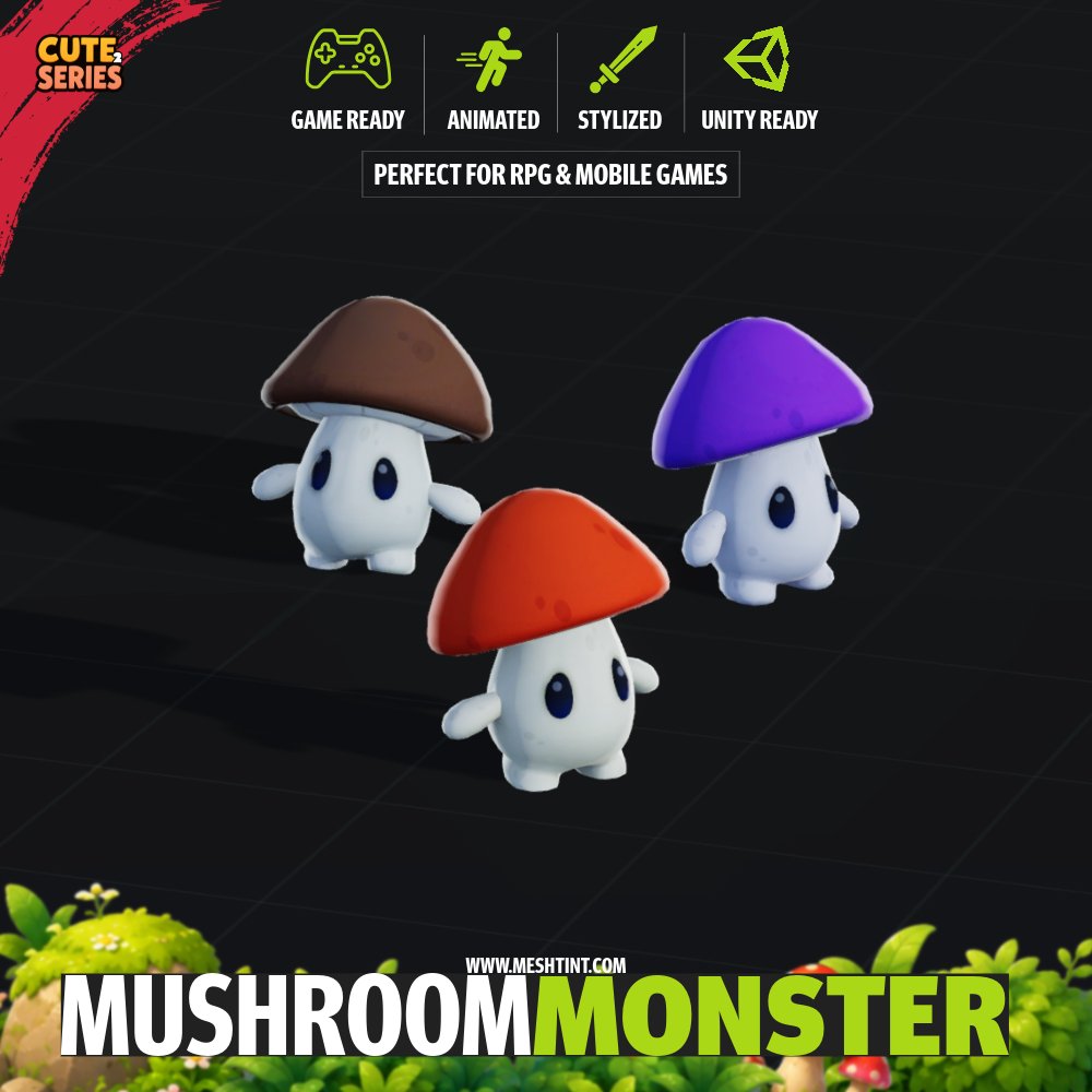 Meshtint's tweet photo. 3 more to go! 😀

➡️ Find out more : https://t.co/u9n8ByMQLH 

#GameDev #Unity3D #3DAssets #IndieDev #Meshtint https://t.co/cYLqBBJ5Xx