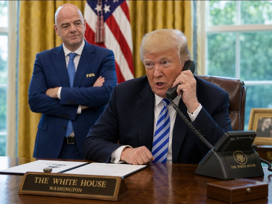 Thvv61's tweet photo. Trump il va encore appeler la FIFA pour annuler l’élimination https://t.co/DDu4tqQUkN