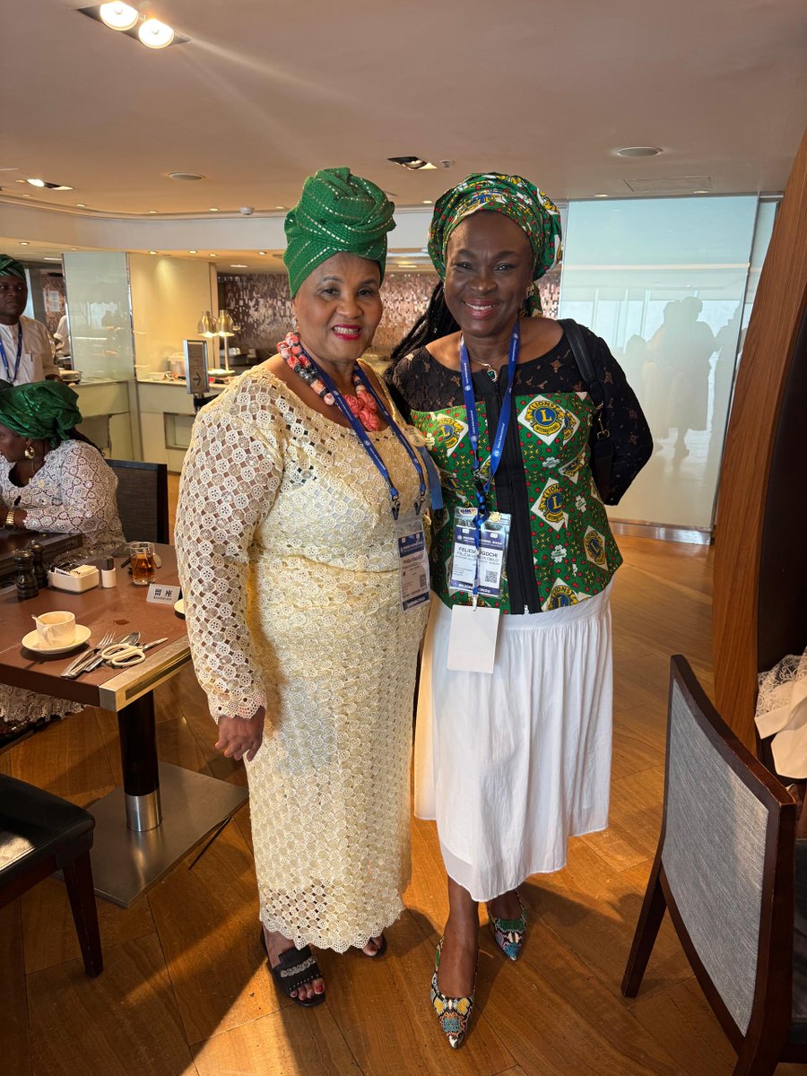 District404B5Ng's tweet photo. Our Very Own District Governor shining at the Lions International Convention in Hong Kong, proudly representing Nigeria alongside fellow MD404 Lions, a true moment of leadership, unity, and service. #MD404 #District404B5 #WeServe #BeholdThePowerOfService #lioncon26
@lionsclubs https://t.co/bSrBgBft7F