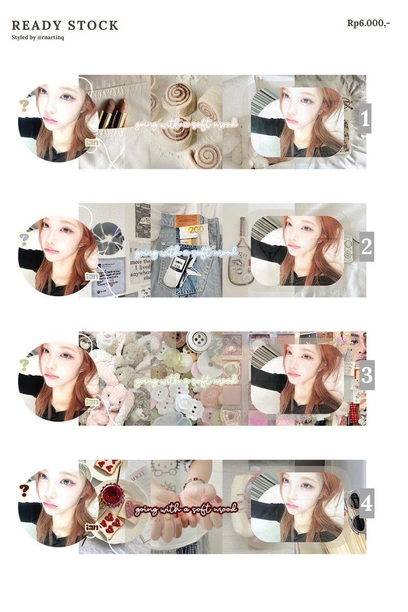 rnartinq's tweet photo. tolong bantu repost? maaci!

spesial 7.7, aku ada diskon 25% dengan minimal buyi https://t.co/cruDhSRRW5 untuk semua layout ready stock ini! sudah dapat ava png &amp; re-text ava, ya! khusus katalog poised, bisa re-text header juga. mari jajank 🤍

#zonauang https://t.co/mOfUW194T5