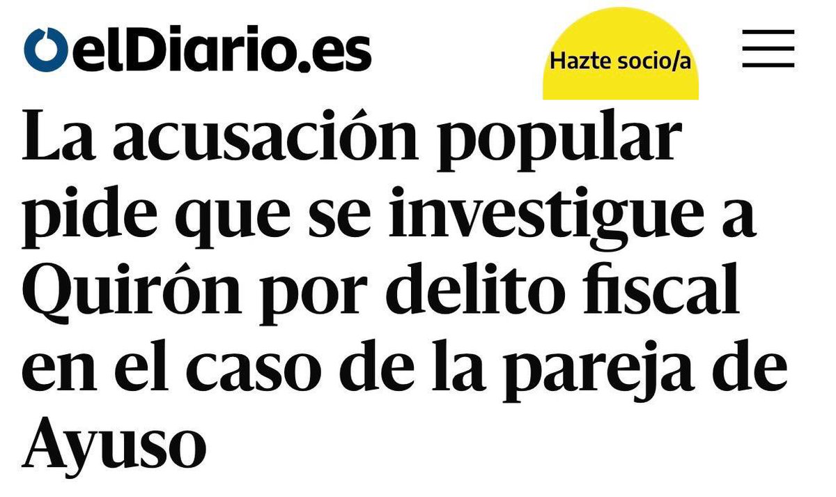 manuelabergerot's tweet photo. Quirón está en medio de la trama de la venta de mascarillas con las que el novio de Ayuso defraudó a Hacienda.

Merecemos saber a cambio de qué Ayuso está vendiendo nuestra sanidad pública a estos buitres. https://t.co/fqJz9AOAxR