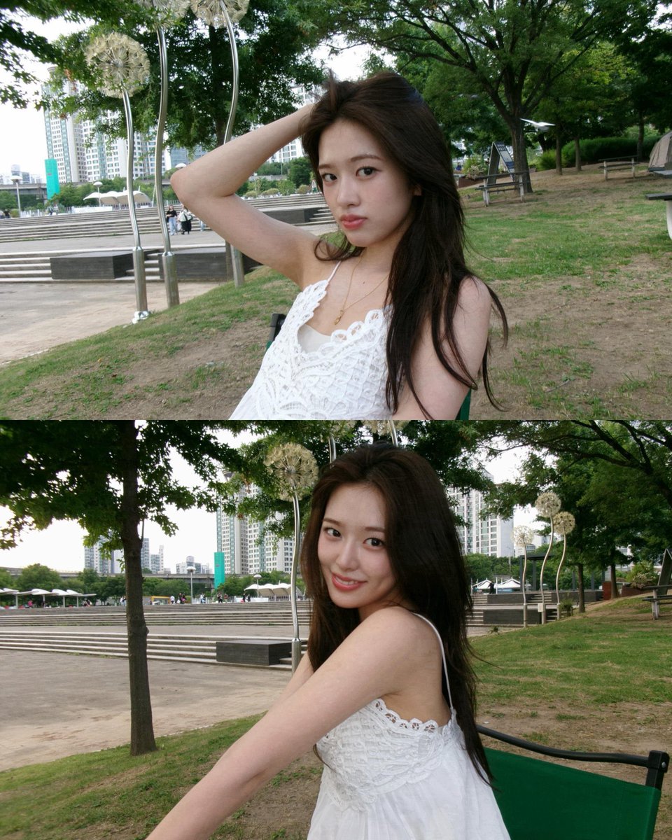 yjpupp's tweet photo. 여름의 악마, 여름의 권위자, 여름의 지배자, 여름의 황제, 여름의 대명사, 여름의 군림자, 여름의 정복자, 여름의 수호자, 여름의 독재자, 여름의 천사, 여름의 정석, 여름의 종결자, 여름의 대마왕, 여름의 신 안유진. https://t.co/bUyk4RemrA