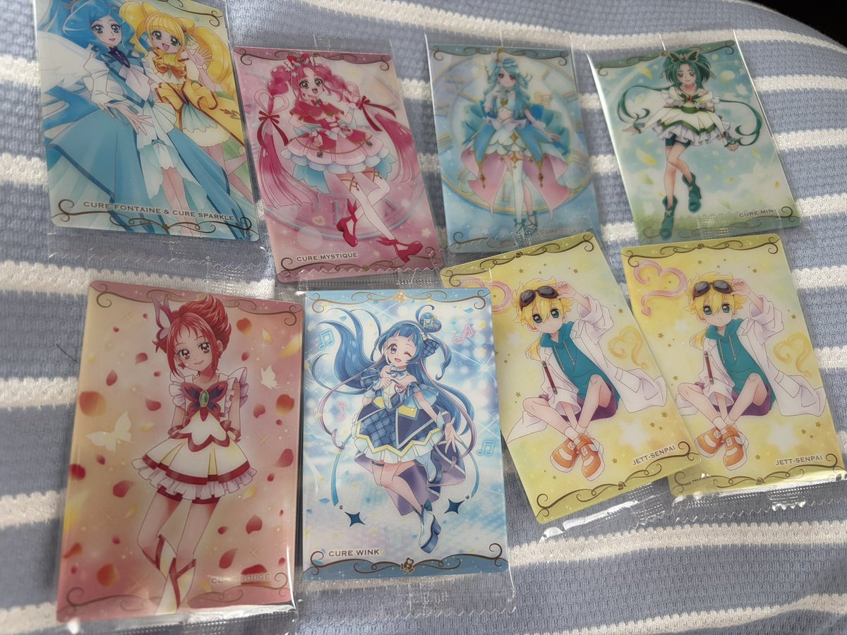 Tag50ls's tweet photo. @AogiriOtorihiki はじめまして、こんばんは。検索から失礼いたします。当方こちら所持しているのですがどちらかとキュアキッスと郵送にて交換可能でしょうか。ご検討よろしくお願いいたします。🍒 https://t.co/aoL1RyHpml