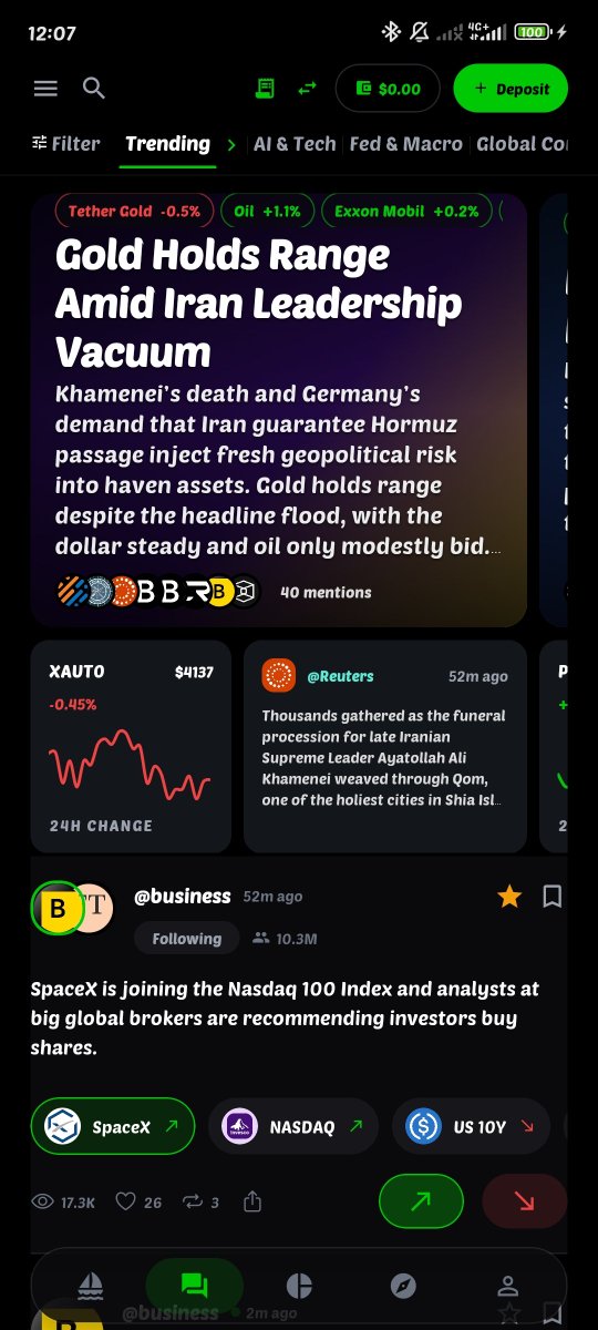 praiseRichard11's tweet photo. @coinbase Freeport blends AI, live market news, and tokenized assets into one place, making it easier to keep up with what's moving the markets.
Still exploring, but the experience has been surprisingly smooth, try it out today. https://t.co/weZLqjoLgj