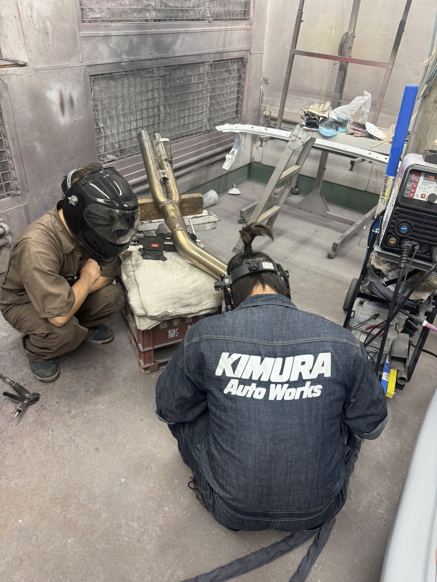 kenkenGDB's tweet photo. マフラー延長 https://t.co/BFbiG1OEbC