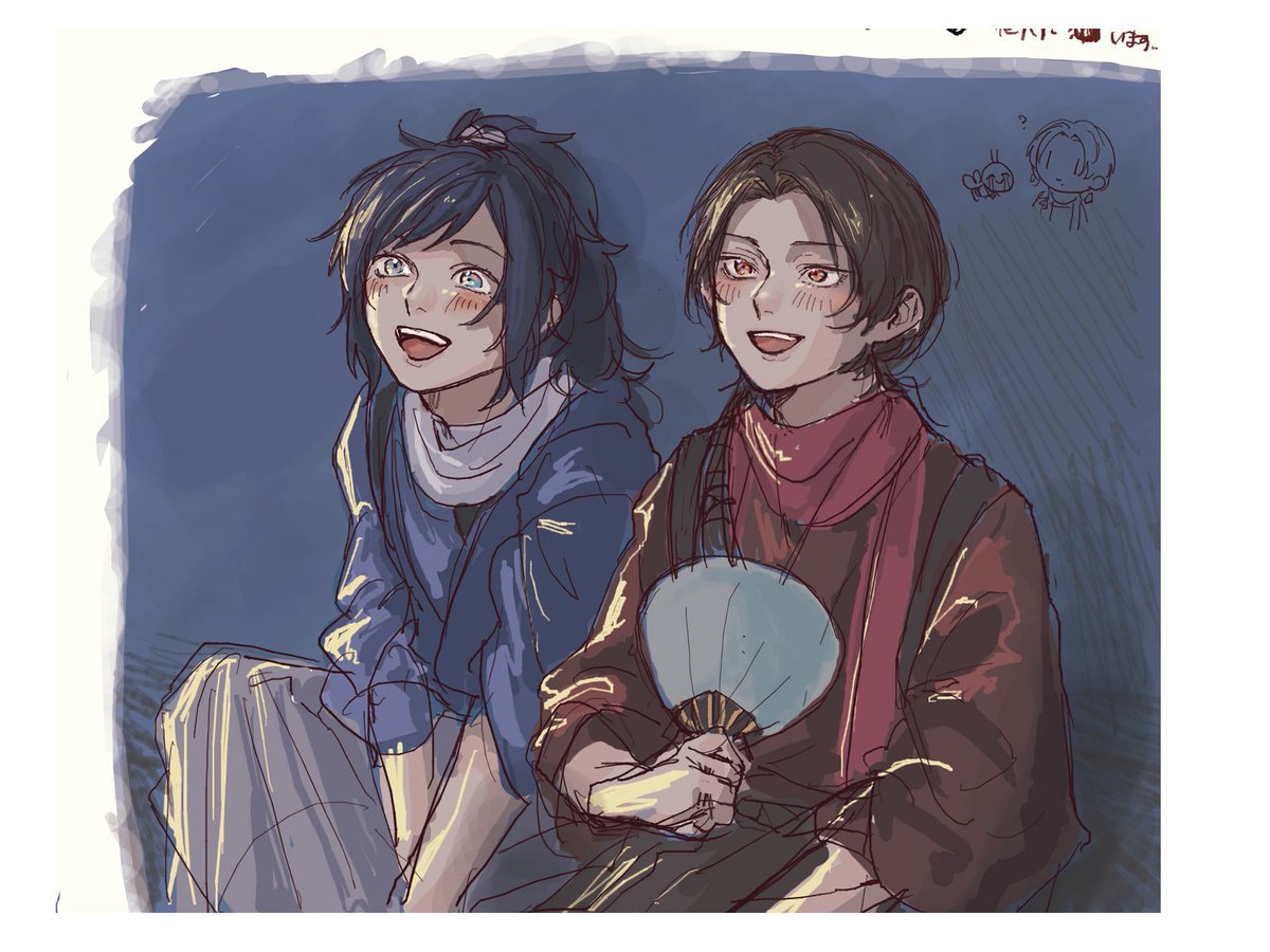 happa_tigauyo's tweet photo. 七夕っつうか夏の絵ですが再掲しようね🎋 https://t.co/s0gUitml75