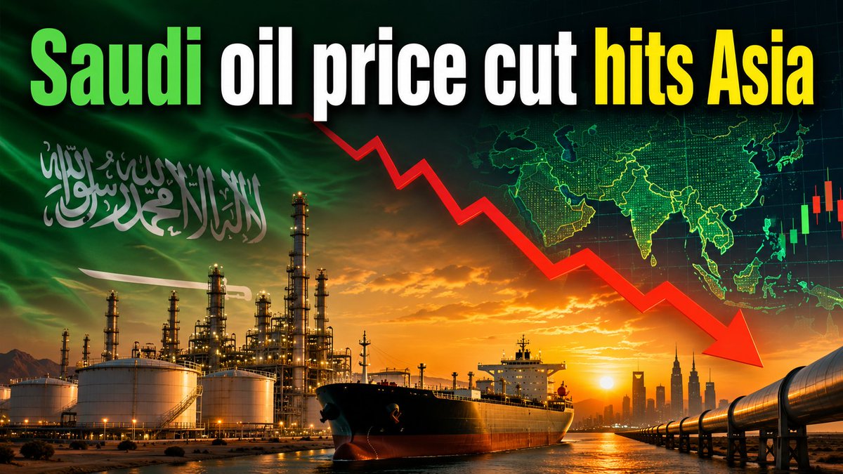 NRIPage's tweet photo. Saudi oil price cut signals Asia crude demand pressure
Read more on...
https://t.co/MdEgCMltX3
#gulfcrude #opecplus #brentoil #chinademand #oilmarket #NRIPage https://t.co/AIsznVn6xr