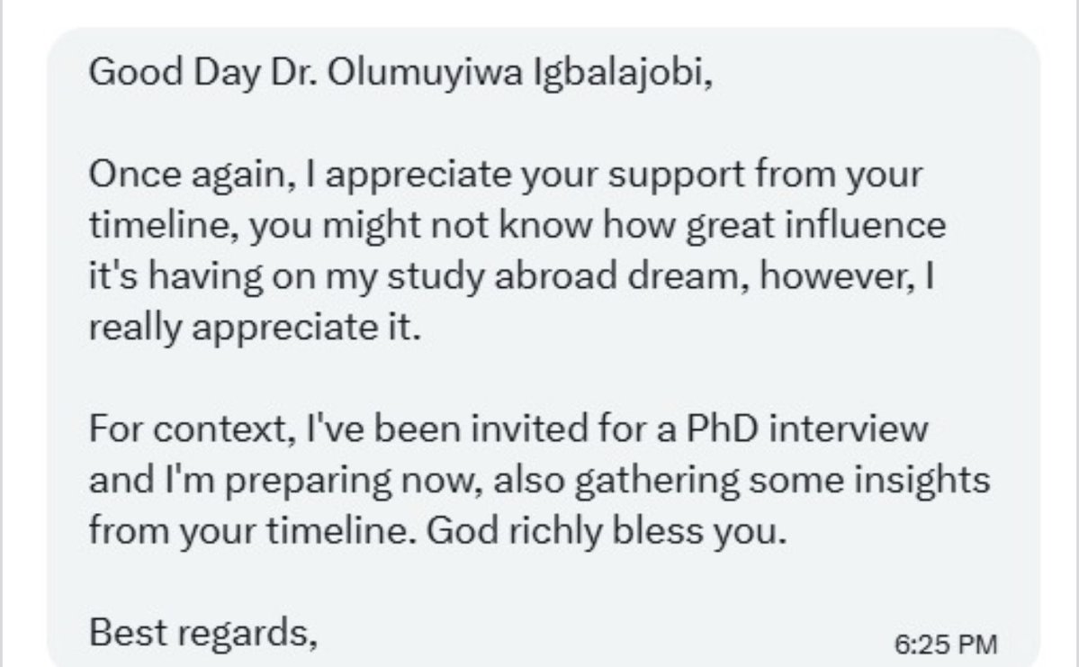 olumuyiwaayo's tweet photo. The 14 Day Scholarship Accelerator has three tiers.

And the one you choose says a lot about where you are in your journey.

One tier gives you everything you need to build a competitive application from scratch. The training, the community, the resources, the live sessions, and the tools that scholars in the last cohort called life changing.

Another tier takes all of that and adds something most scholars realise too late they needed. An expert eye on the one document that could make or break their application.

And then there is a third tier.

The one that leaves nothing to chance.

I will let you click the link to find out what each one includes and decide which one is right for where you are right now.

What I will tell you is this. Every tier is designed so that by the end of 14 days, you are not the same scholar you were when you started.

The question is how far you want to go.

https://t.co/ZnH9BNomep