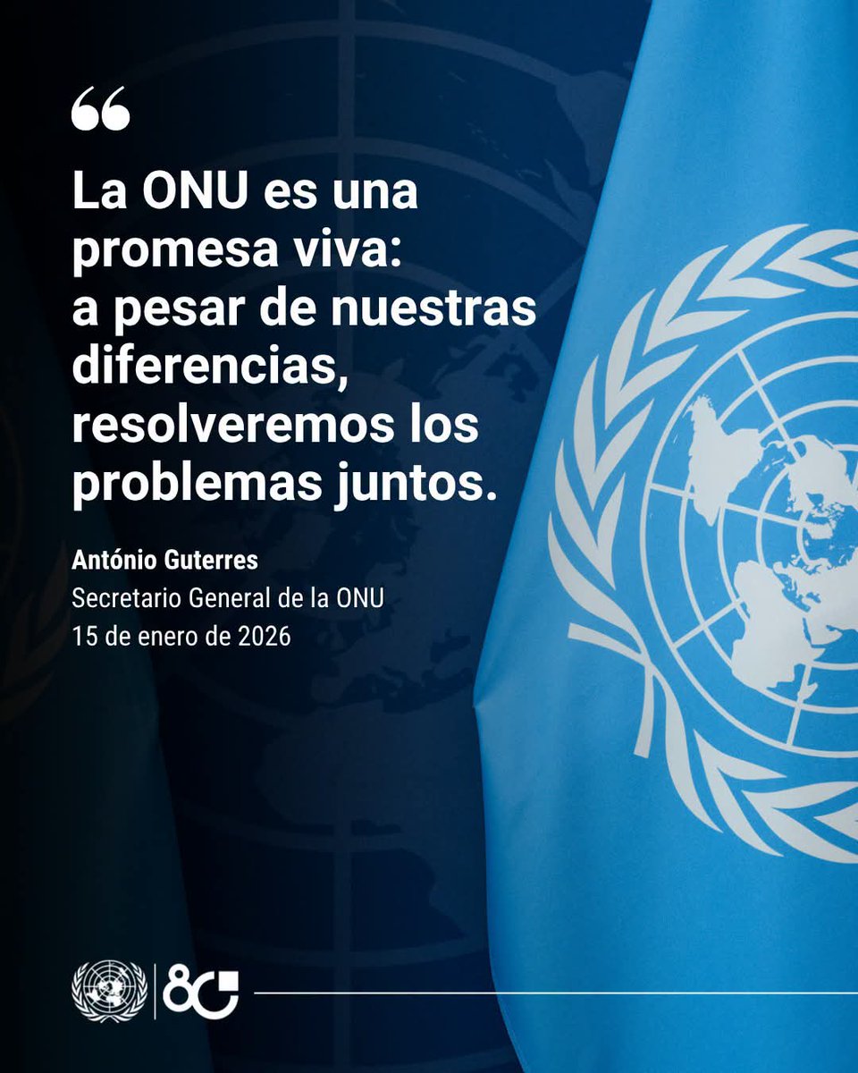 ONU_Cuba's tweet photo. 📌 80 años después,  la Carta de Naciones Unidas sigue siendo símbolo d paz. 

🌐 Multilateralismo, cooperacion y respeto al derecho internacional. 

👉 Las #NacionesUnidas como espacio d dialogo para resolver diferencias entre Estados miembros, en beneficio d #nosotroslospueblos https://t.co/DIePaeRXCf