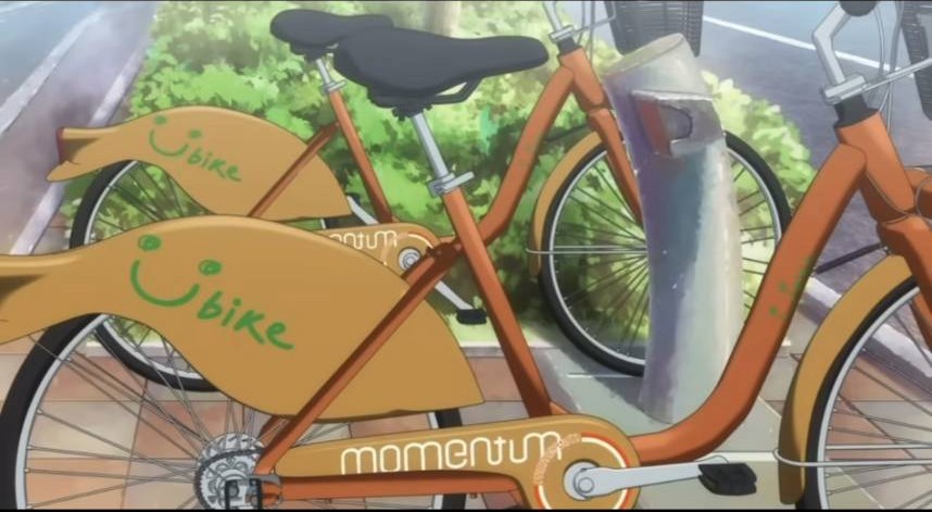 SayaVTuberJP's tweet photo. アニメ『南鎌倉高校女子自転車部』・第13話
台湾のシェアサイクルだwww https://t.co/P5seeOu41g