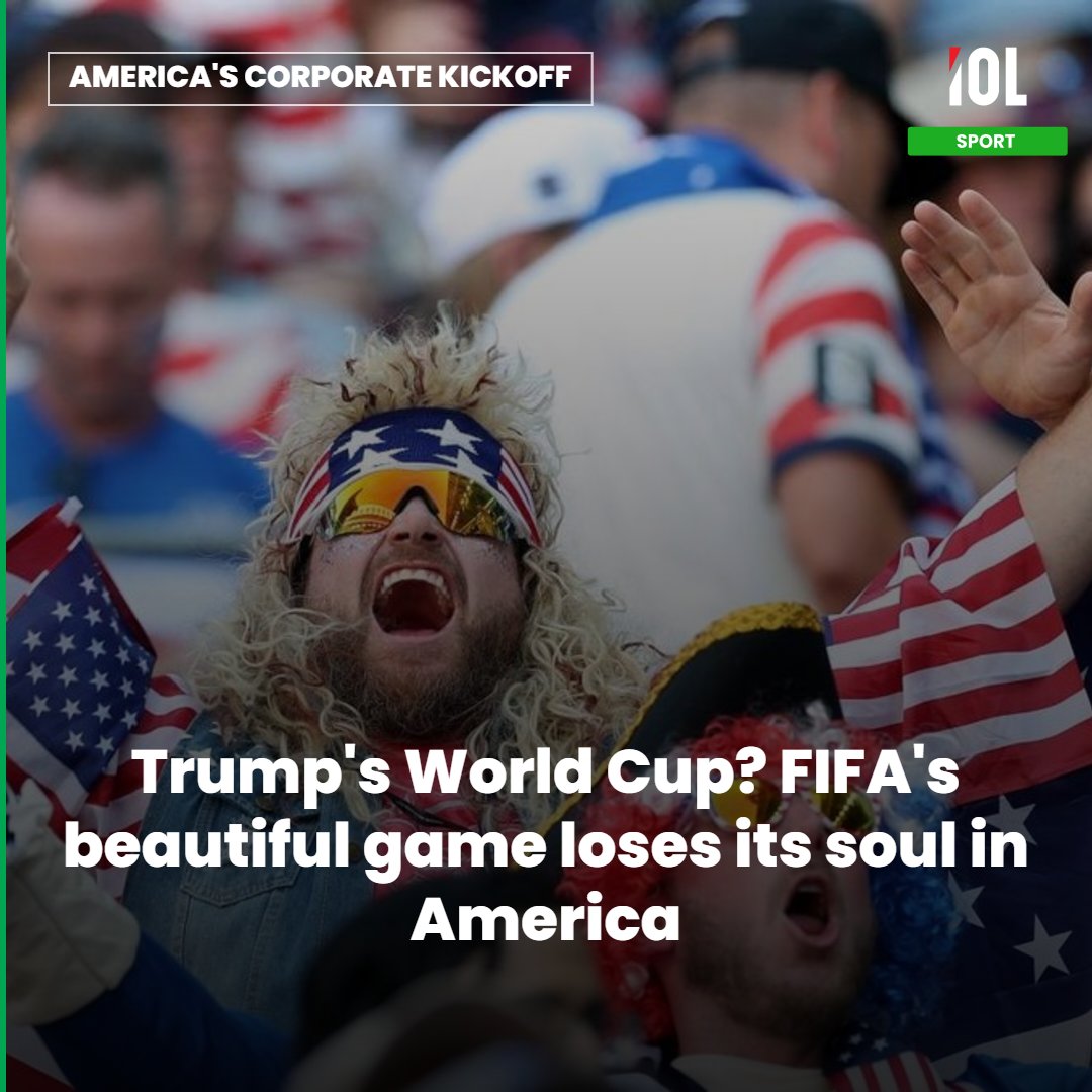 IOLsport's tweet photo. While intended to unite fans, critics argue the 2026 FIFA World Cup has been overshadowed by visa restrictions, commercialisation, and political debates, including the furore surrounding US striker Folarin Balogun.
Read on https://t.co/WkVyvRtdtm
#WorldCup2026 #FIFAWorldCup https://t.co/rUpVJRyKyQ