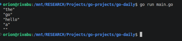 carrotdev_'s tweet photo. TIL: Go randomizes map iteration order on purpose — you literally can't rely on it. So "first appearance wins" means walking the original slice for order, and using the map only for the counts.
#GoLang https://t.co/xgaLEOLF7Q