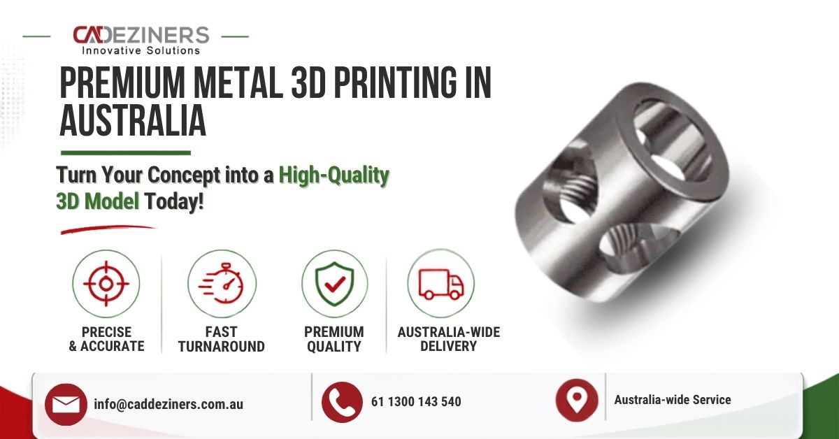CadDeziners's tweet photo. π· **From Concept to Metal Fast & Precise!**
Need high-quality metal #3Dprinting? #CADDeziners delivers **precision, premium quality, and fast turnaround** across Australia.
π· Precise & Accurate
π· Fast Turnaround
π· Premium Quality
π· Australia-wide Delivery
#Australia https://t.co/j6whO7iz1j