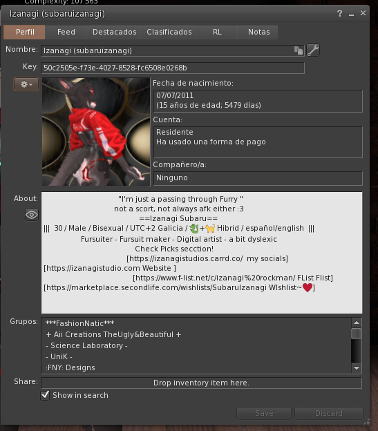 Izanagi_Arts's tweet photo. I can't believe my account is already 15 years old. I can't help but reflect on everything that's happened, the situations, the friendships gained and lost, all the people I've roleplayed with. OMG
#secondlife #rezday https://t.co/qe4GUf88Ao
