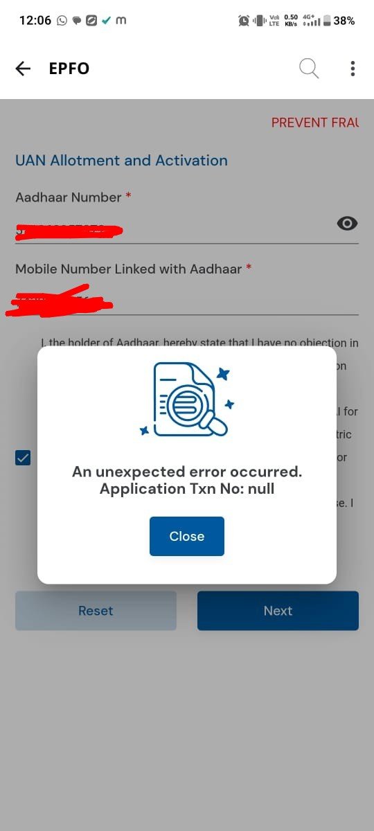 arnabdas325's tweet photo. Dear @officialepfo , for the last few days we have been unable to generate UANs for new employees due to technical issues on the EPFO portal. As a result, we are unable to file the June 2026 ECR/challan on time. Kindly resolve the issue urgently and extend the PF due date https://t.co/MBGGoawHtD