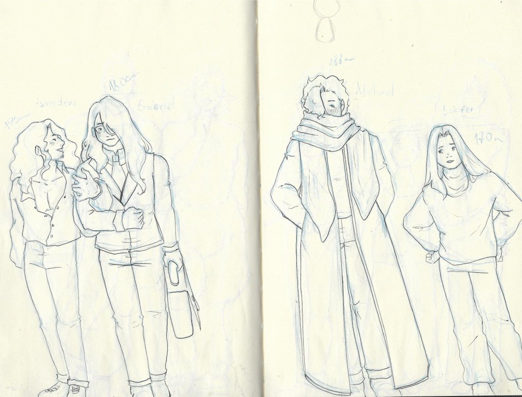 Hannah_Remonpai's tweet photo. Alguns personagens que criei e amo muito 
#OC | #drawing | #skecth https://t.co/3oLZ7YJCmt
