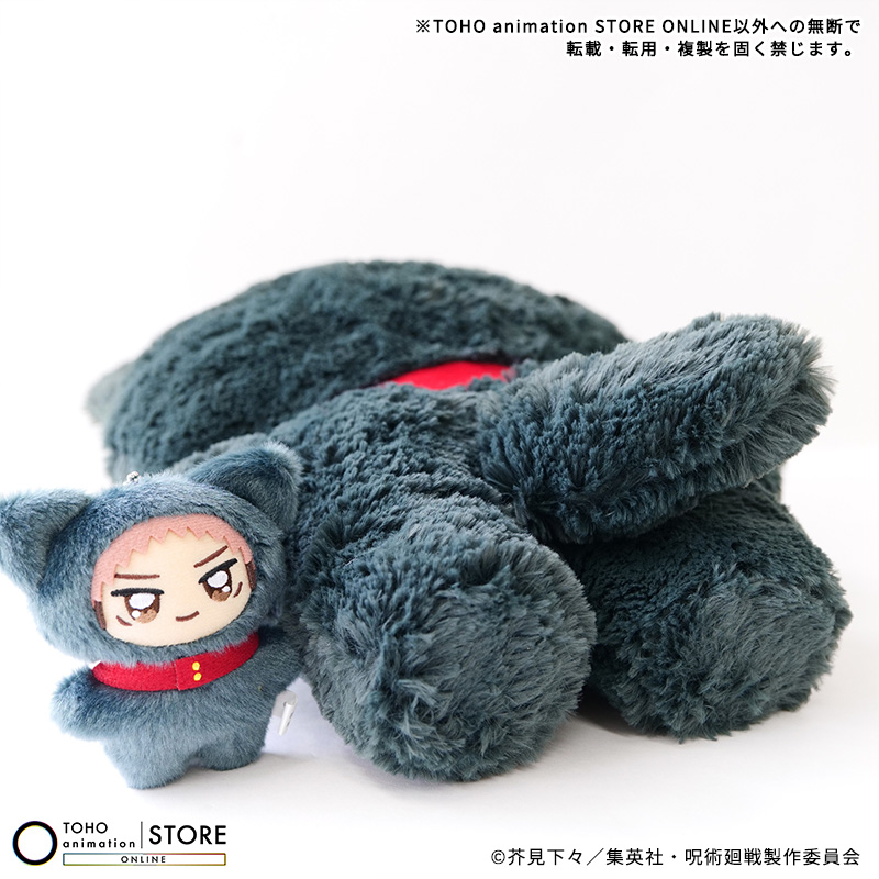 TOHOanimeSTORE's tweet photo. 【#呪術廻戦】

ちょいでかちみけもますこっと #虎杖悠仁
数量限定でご予約受付中！

両手に抱えられるちょっと大きめのサイズがポイント！
足の裏までふかふか素材です！
ちみけもますこっとの約3倍の大きさ！！

お届け：2026年9月以降順次

🛒ご予約はこちら
https://t.co/emICJBvsRY
#JujutsuKaisen #アニメ呪術廻戦5周年　#TOHOanimationSTOREONLINE