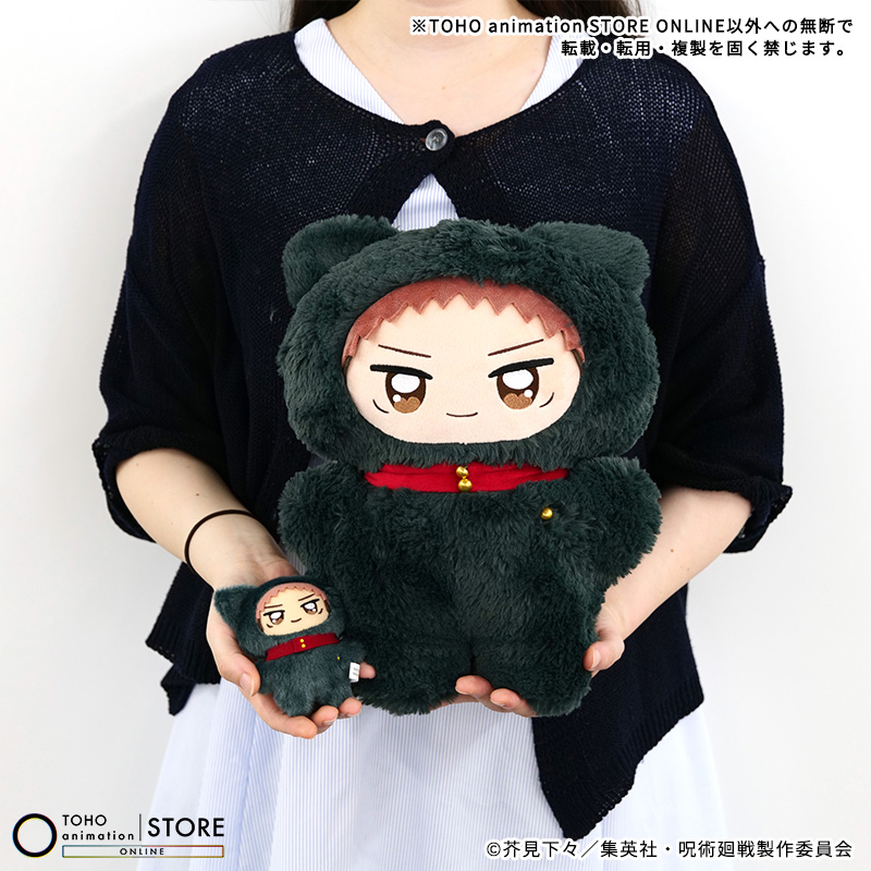 TOHOanimeSTORE's tweet photo. 【#呪術廻戦】

ちょいでかちみけもますこっと #虎杖悠仁
数量限定でご予約受付中！

両手に抱えられるちょっと大きめのサイズがポイント！
足の裏までふかふか素材です！
ちみけもますこっとの約3倍の大きさ！！

お届け：2026年9月以降順次

🛒ご予約はこちら
https://t.co/emICJBvsRY
#JujutsuKaisen #アニメ呪術廻戦5周年　#TOHOanimationSTOREONLINE