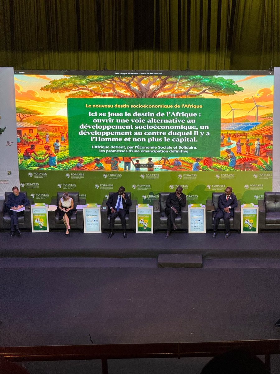 GroupeSonatel's tweet photo. #THREAD Ça commence maintenant !

Le Forum africain de l’économie sociale et solidaire ouvre ses portes pour mettre en lumière celles et ceux qui font avancer une économie plus inclusive, plus humaine et plus durable.

Entre innovations sociales, initiatives locales et collaborations panafricaines, un même objectif : construire ensemble des solutions qui répondent aux défis de nos communautés.

Suivez-nous pour découvrir les moments forts, les acteurs engagés et les idées qui feront grandir l’ESS en Afrique. 🌍

#AmalNjariñAskanWi
#Sonatel