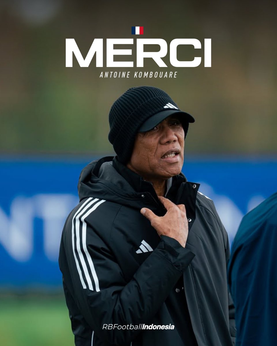 RBFOOTBALL_ID's tweet photo. 𝐌𝐄𝐑𝐂𝐈, 𝐂𝐎𝐀𝐂𝐇! 🤝

Datang pada bulan Februari 2026, sang pelatih berusia 63 tahun tersebut telah mencatatkan 6 Kemenangan, 3 Imbang dan 2 Kekalahan dalam 11 Pertandingan.

Sekaligus berhasil membawa Paris FC tetap bertahan di Ligue 1! 🫡

#RedBullFootball #ParisFC https://t.co/pmLtqqgrpd