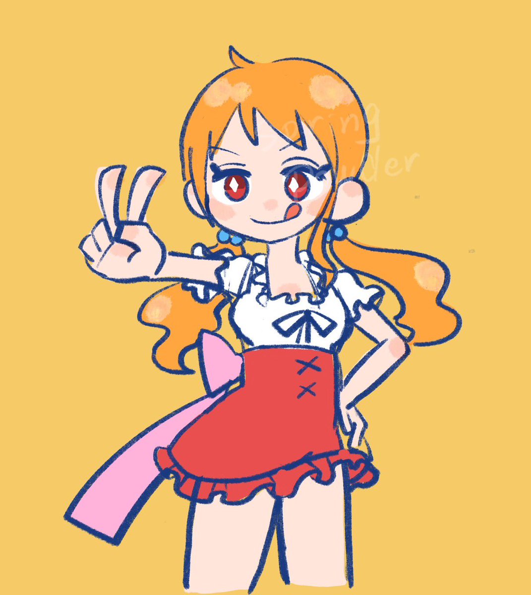 ジャンプ展　ファン感謝デー　ワンピース ナミ ONEPIECE #ファンアート #ワンピース #ナミ
