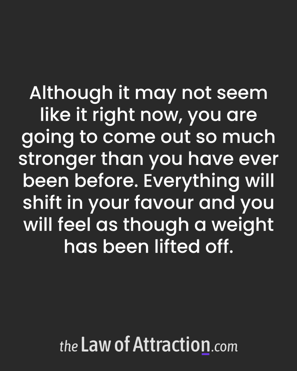 The_Secret_Law's tweet photo. The pressure you feel now is the friction of your mind rewiring itself for success. Stop waiting for your circumstances to change, and instead decide exactly what you want to think, focusing only on that truth. When you clear out the mental confusion, your path clears and a natural feeling of strength takes over. Support our work by giving this post a like and a share.