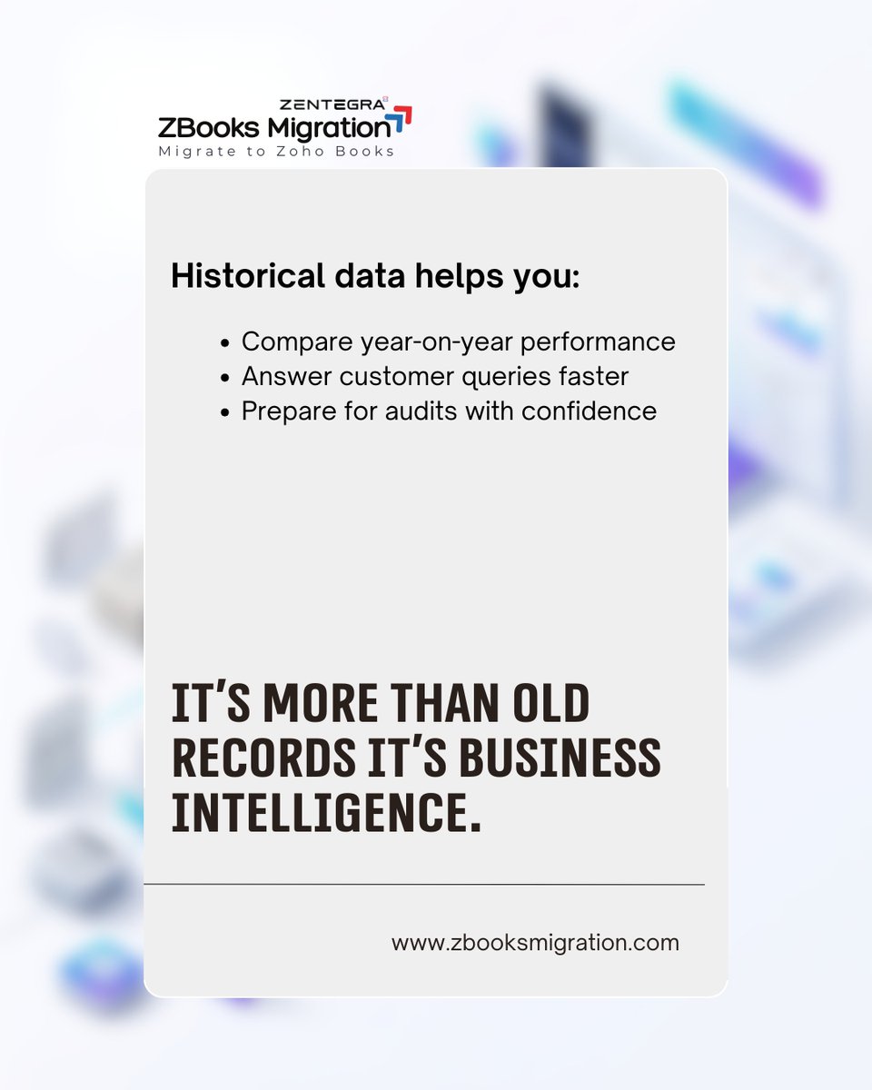 myzentegra's tweet photo. Your accounting history tells the story of your business. Don't leave it behind when you migrate. Preserve your records, maintain continuity, and make every report count.
#ZohoBooks #AccountingMigration #Zentegra #DigitalTransformation #AccountingSoftware https://t.co/KVK95Y1RG9