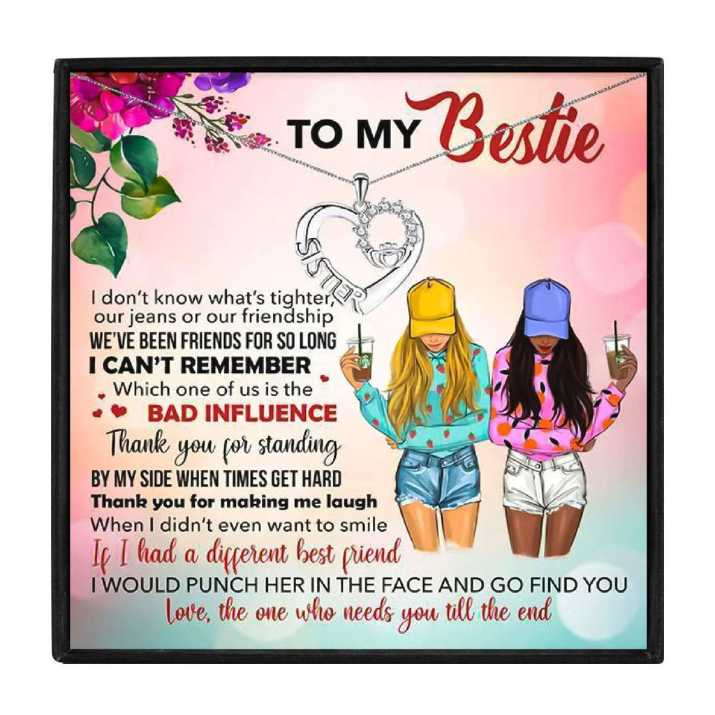 HunnyLifeStore's tweet photo. Check out our To My Best Friend Heart Necklace Gift Set 😍 from $29.99 USD.
Shop now 👉👉 👉 Find the link in our bio

Enjoy a sparkling 50% OFF now! ✨
#hunnylife #necklace #ring #jewelry https://t.co/aGo5IeecG9