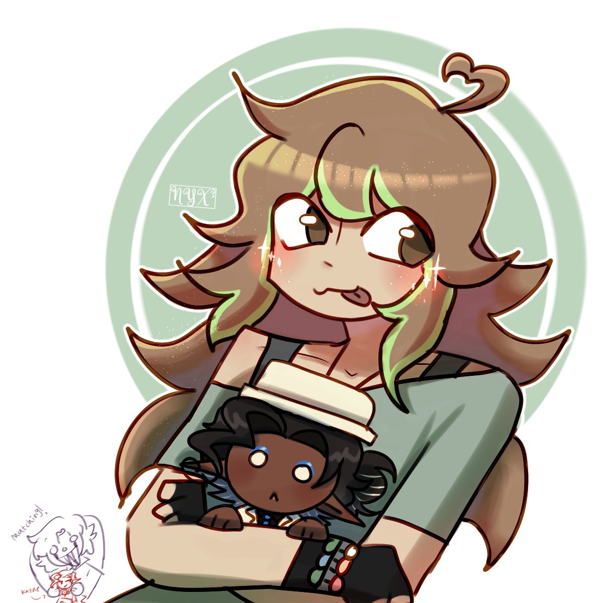 Nyxiewuzhere's tweet photo. More artfight I've done

#artfight2026 #artfight #oc #malevolentpodcast (cuz I drew manny in the 3rd pic lol) https://t.co/9pxGvBsfF8