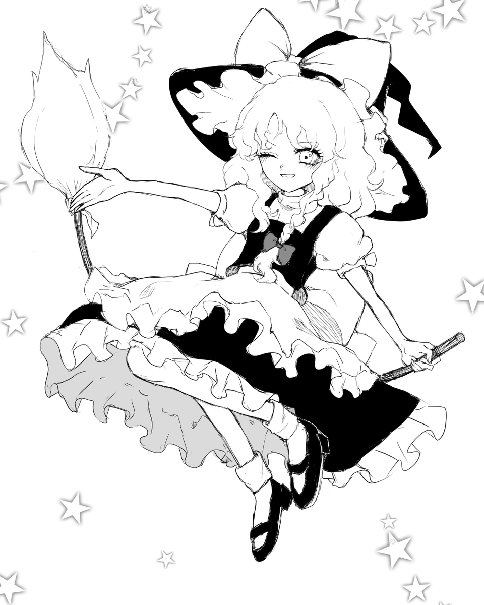 ao_kirisame's tweet photo. #7月7日は魔理沙の日
# 戦闘中に可愛さアピールをするな霧雨魔理沙 https://t.co/6j40wmuzbj