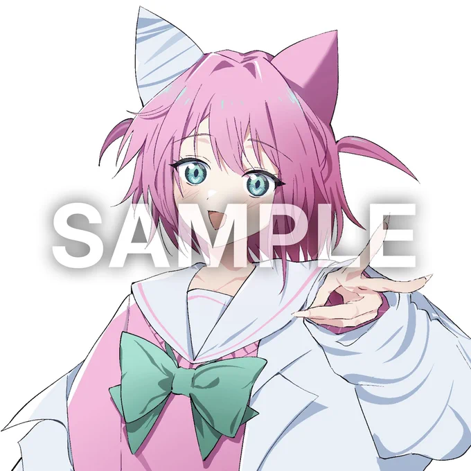 サンプルです アニメ調アクスタ絵をご依頼いただきました