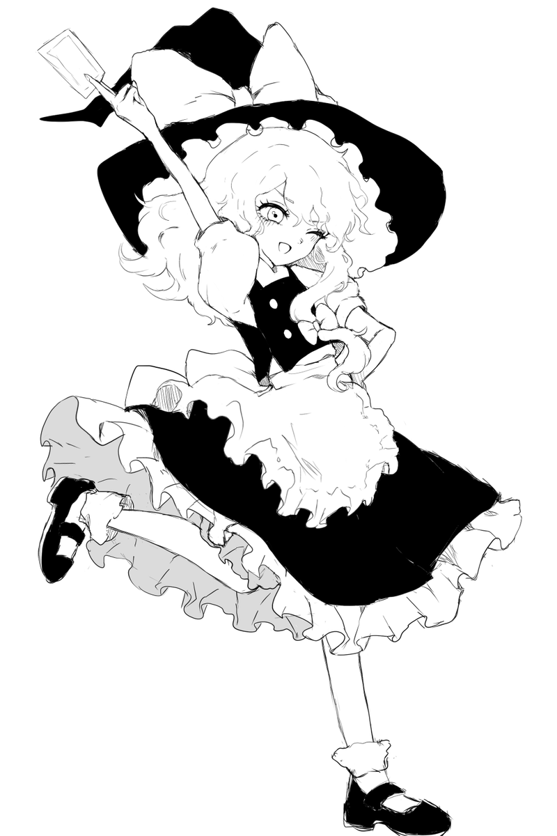 ao_kirisame's tweet photo. #7月7日は魔理沙の日
# 戦闘中に可愛さアピールをするな霧雨魔理沙 https://t.co/6j40wmuzbj