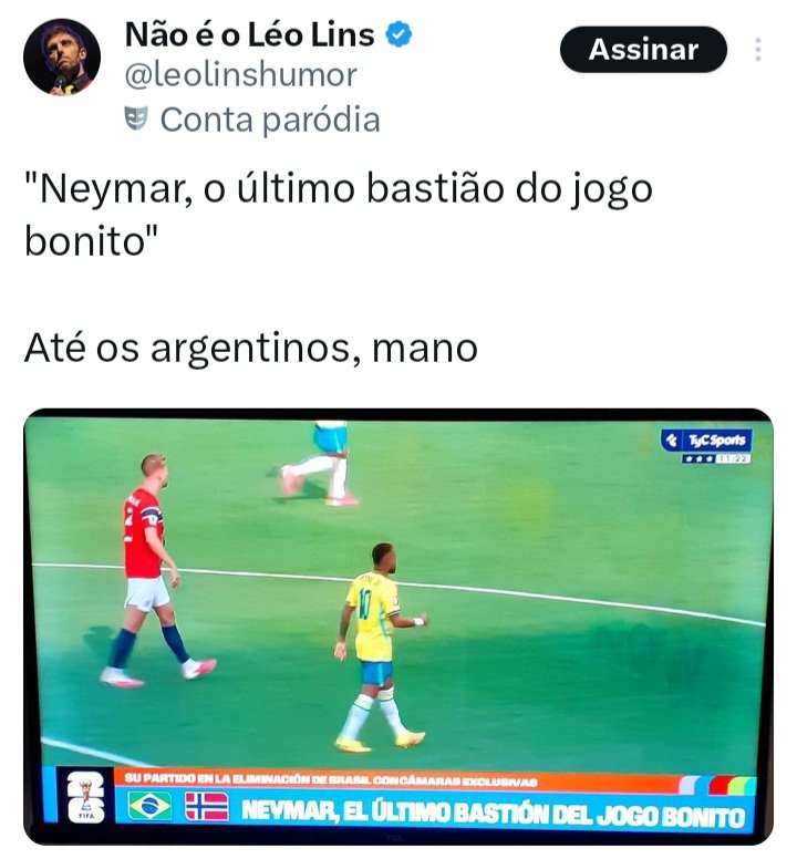 JohnssonJones's tweet photo. @Estadao @EstadaoEsporte Eqto isso na Argentina de Milei... https://t.co/SpbsSNCEEN