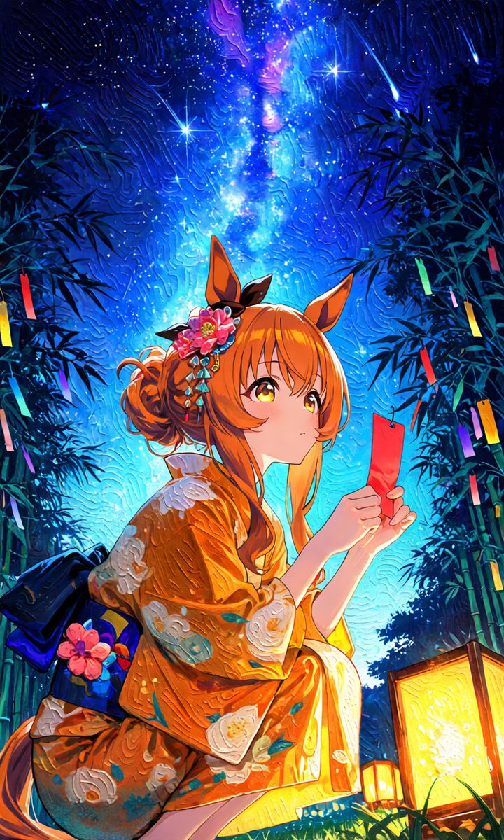 umasuki0261's tweet photo. 七夕マヤヤ https://t.co/Her7kSE4N7