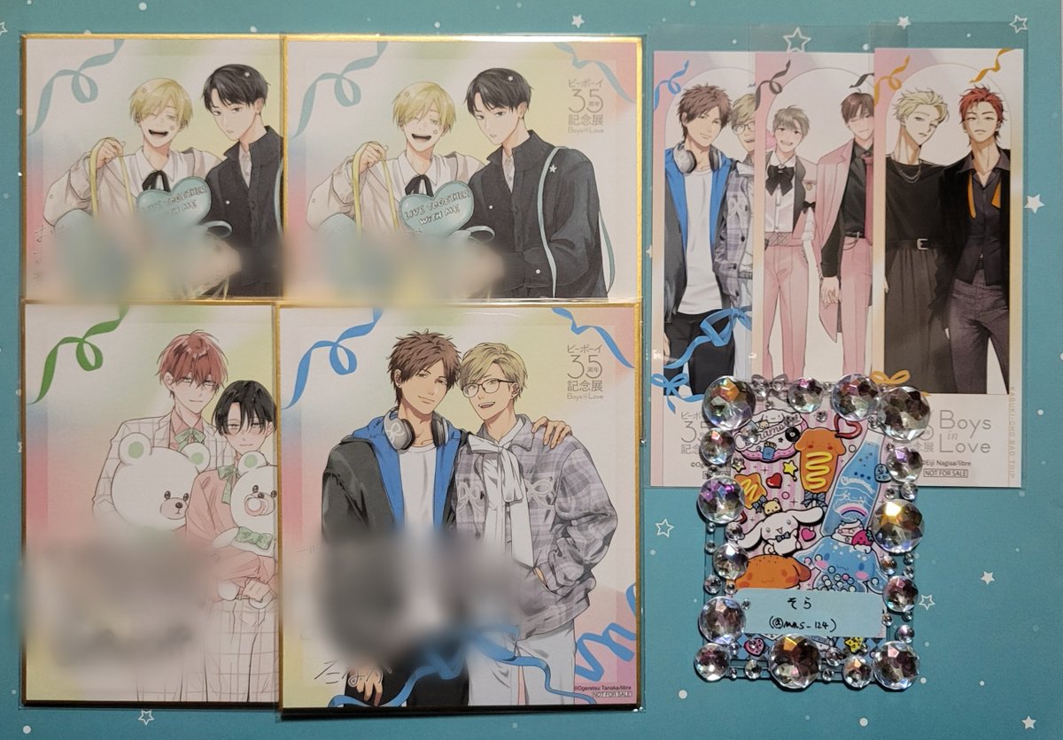 mns_124's tweet photo. @no_TL
【交換希望】ビーボーイ展 ビボ展 特典 色紙 しおり

譲)
おげれつたなか、汀えいじ、千野ち、ろじ、花好なぽ
求)
色紙：ほわこ＞ざらめ鮫、佐倉リコ、鯛野ニッケ
しおり：ほわこ、佐倉リコ、鯛野ニッケ

敬称略
よろしくお願いいたします https://t.co/zxufVNxuXy