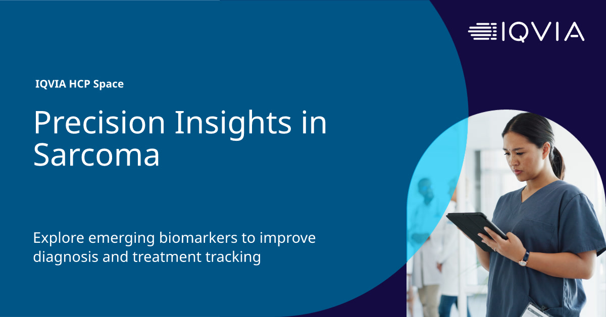 IQVIA_HCPSpace's tweet photo. #Sarcomas span 100+ subtypes, yet reliable circulating #biomarkers remain out of reach. Emerging research is advancing #genomic, #proteomic, and #metabolic signals to support earlier detection and better treatment monitoring. Read more on IQVIA HCP Space https://t.co/CUuo3wvqHx https://t.co/M728ohSiIP