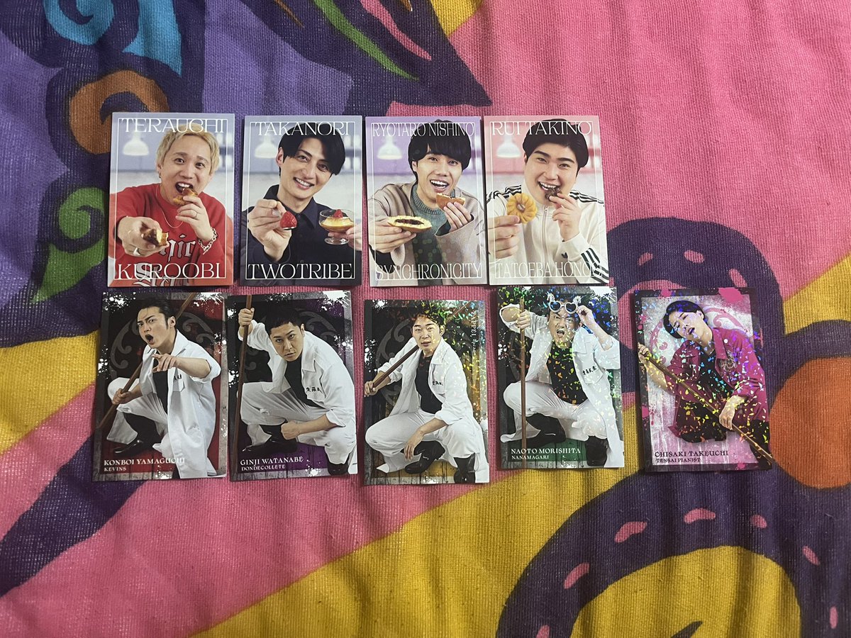 157_0064's tweet photo. よしもとコレカ 7th Edition (敬称略)
<求>
・イチゴ(全種)
・レインボー 池田

<譲>
画像参照
1~5

異種、n:1も検討します！ご気軽にご連絡ください😊郵送希望です📮 https://t.co/VDSAMDHWT8