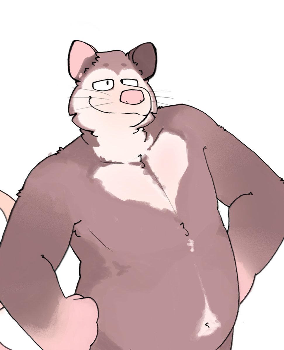 xirtrashart's tweet photo. Ahora sí parece tlacuache(¿ https://t.co/w5a8jKweta
