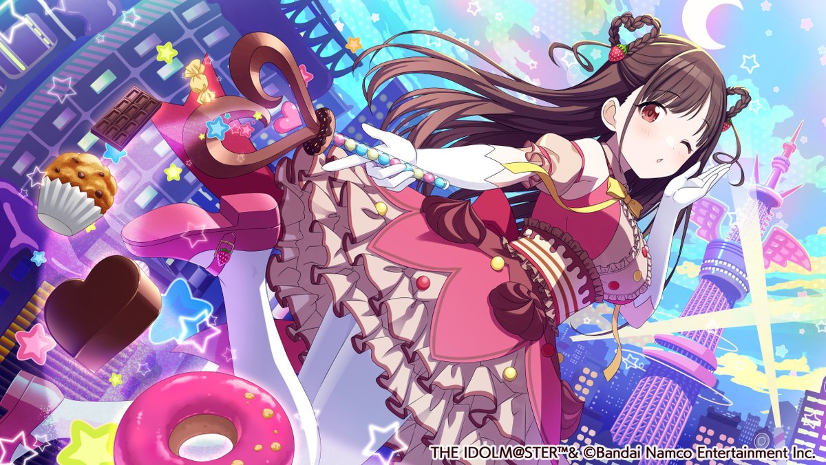 idolmaster_en's tweet photo. Share some 🍫 for Chiyoko Sonoda! #WorldChocolateDay https://t.co/5saEmO6nIb