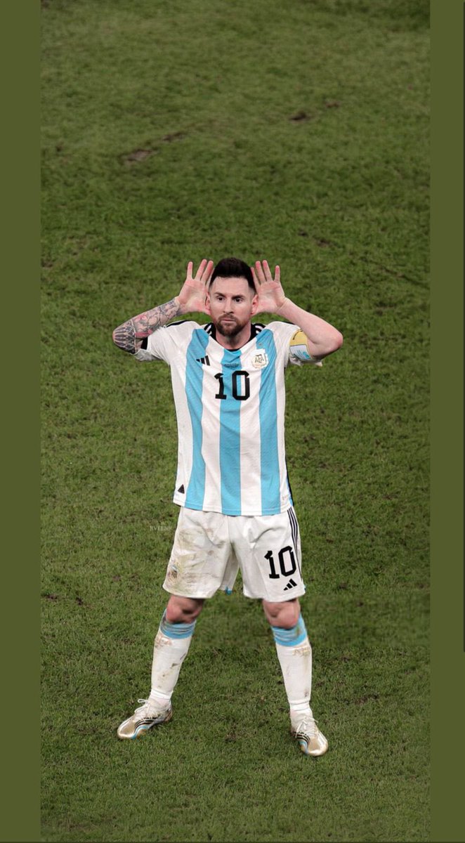 Lionelmessfisl's tweet photo. The celebration when Messi proves all the haters wrong 🔥🔥🧨🧨😮‍💨 https://t.co/dqwdZOAOJO